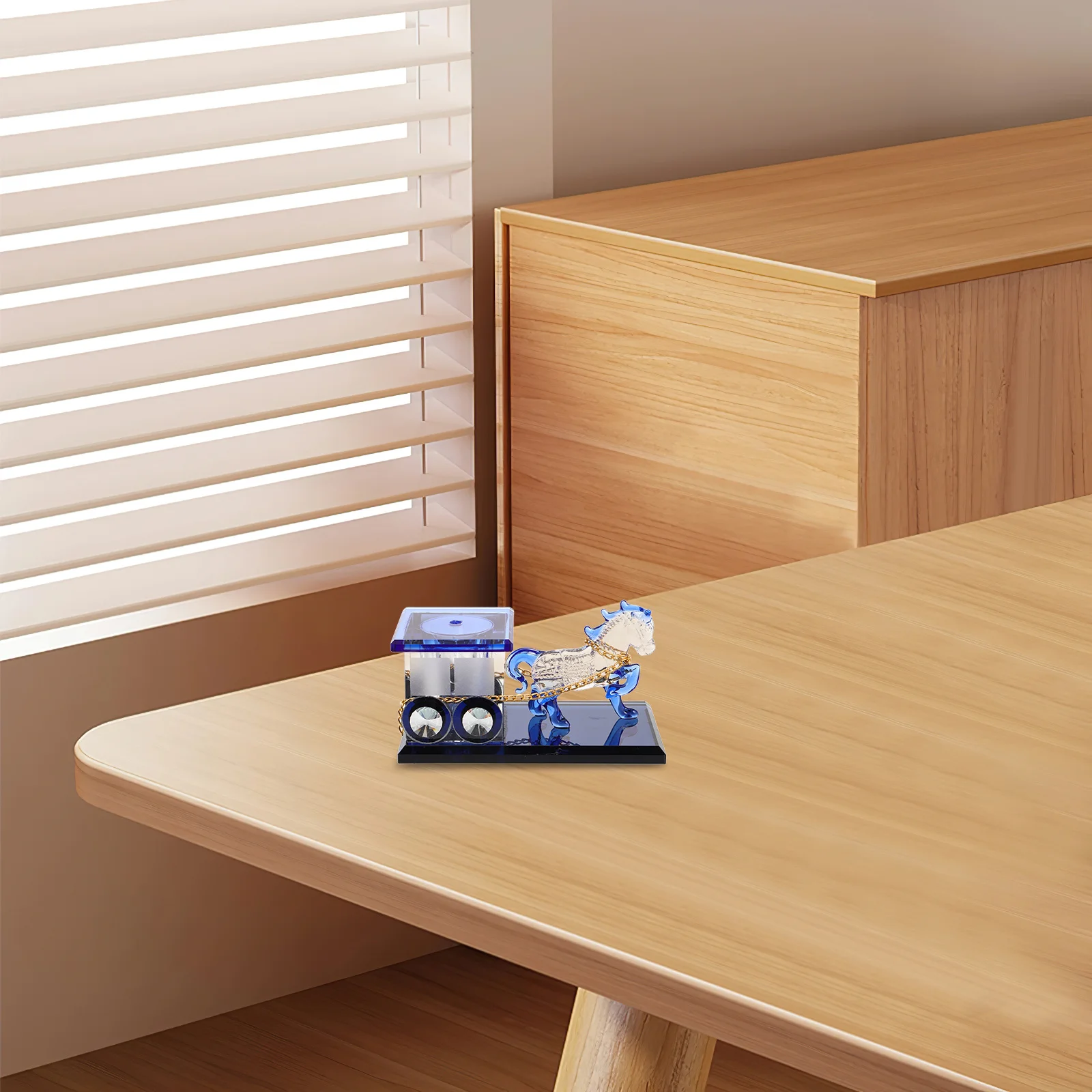 Crystal Horse Carriage Perfume Holder Elegant European Design Home Decor Desktop Accessory Carriage Ornaments Horses
Crystal Horse Carriage Perfume Holder Elegant European Design Home Decor Desktop Accessory Carriage Ornaments Horses