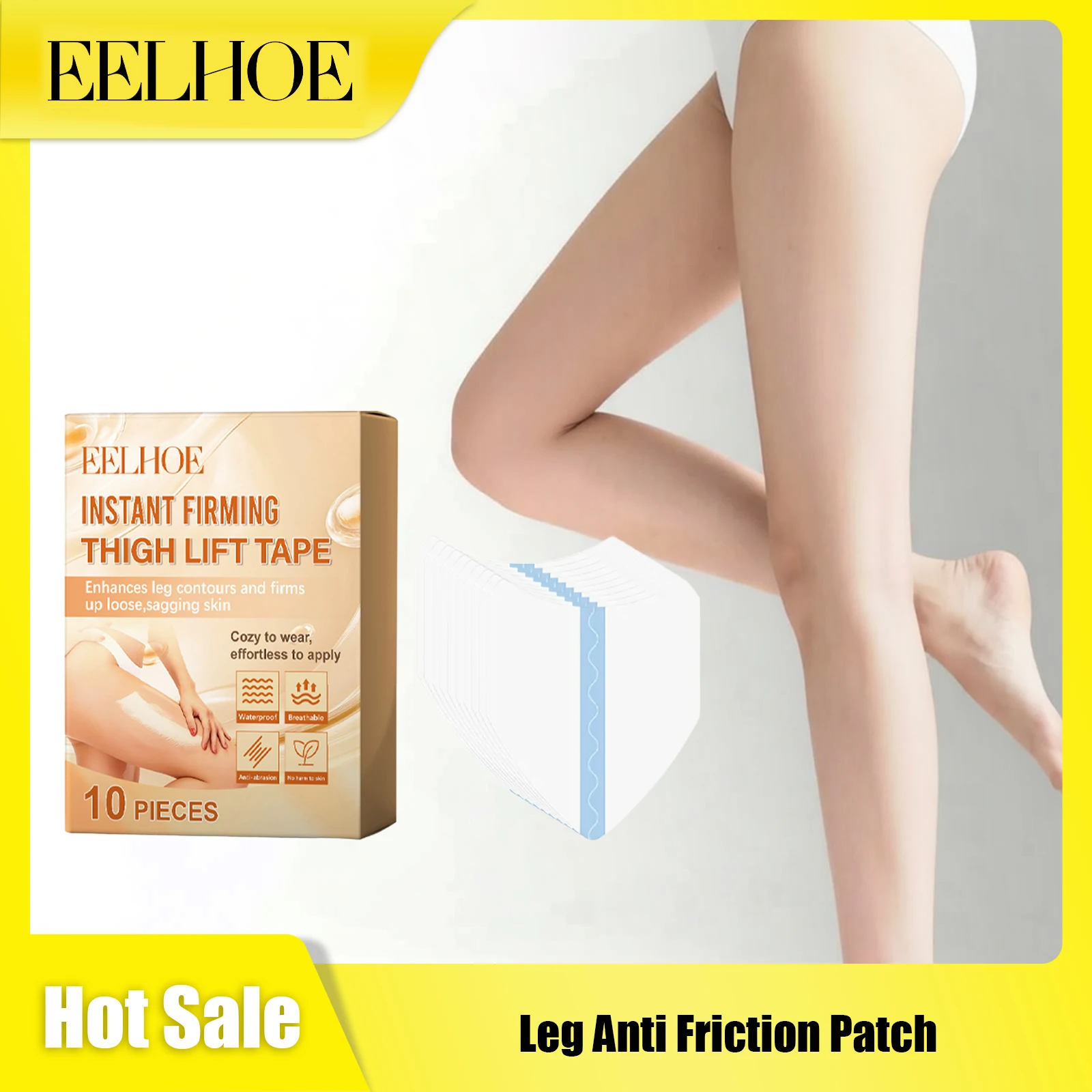 EELHOE Anti Friction Patch for Legs Reduce Leg Wear and Tear Suitable for All Skin Types Reduce Fine Lines Leg Soothing Patch
EELHOE Anti Friction Patch for Legs Reduce Leg Wear and Tear Suitable for All Skin Types Reduce Fine Lines Leg Soothing Patch