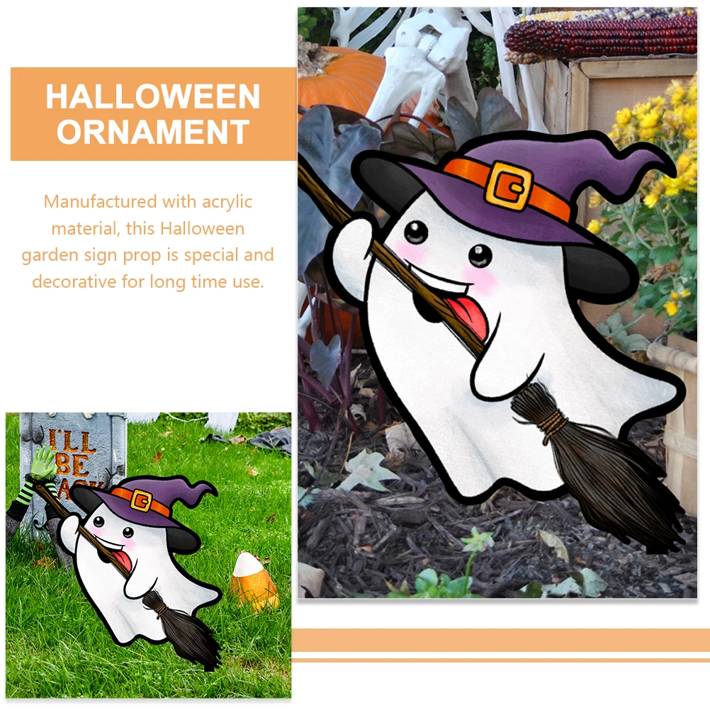 Ghost Acrylic Halloween Yard Sign Decoration Stakes Outdoor Garden Decor naments Festive Holiday Display Scarier Atmosphere Home
Ghost Acrylic Halloween Yard Sign Decoration Stakes Outdoor Garden Decor naments Festive Holiday Display Scarier Atmosphere Home