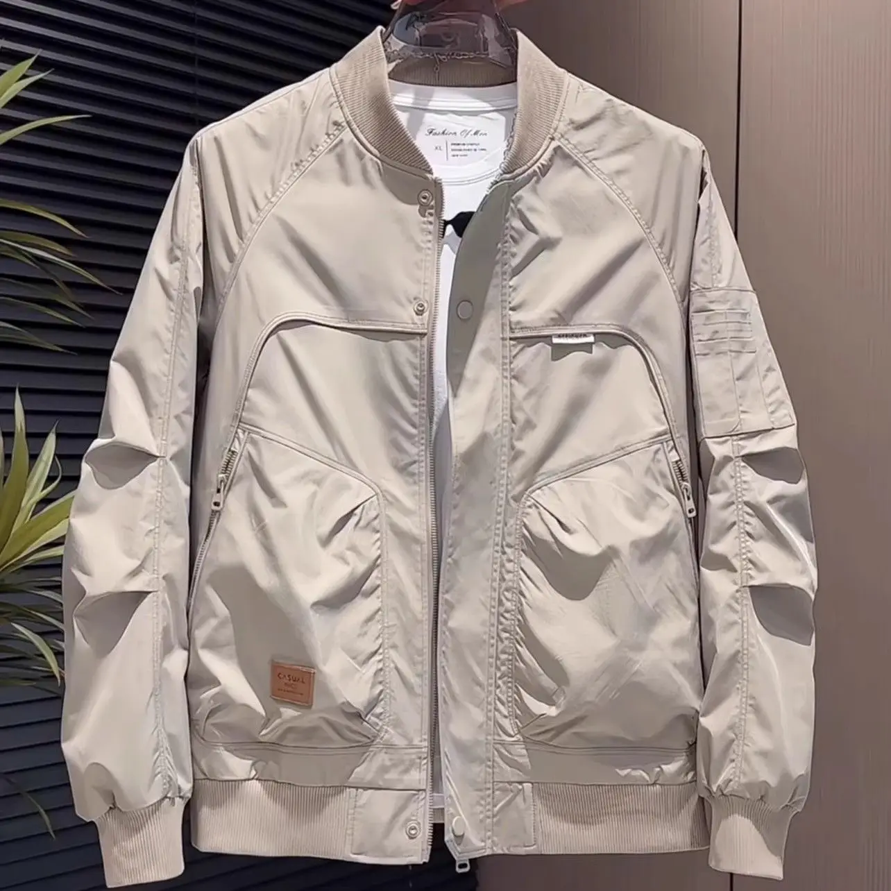 Large Size American Retro Baseball Jaet Men's Spring Autumn 2025 New Trend Pilot Coat Zipper Casual Sle Windproof
Large Size American Retro Baseball Jaet Men's Spring Autumn 2025 New Trend Pilot Coat Zipper Casual Sle Windproof