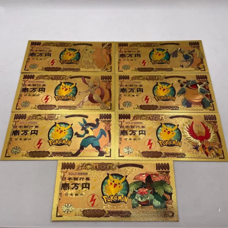 Pokemon Pikachu Cartoon Plastics Paper Currency Anime Action Figures Anime Toy Decoration Children Birthday Gift Christmas Gifts
Pokemon Pikachu Cartoon Plastics Paper Currency Anime Action Figures Anime Toy Decoration Children Birthday Gift Christmas Gifts