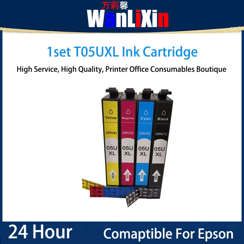 1 SET 05UXL Ink Cartridge Compatible For Epson WF-4838
1 SET 05UXL Ink Cartridge Compatible For Epson WF-4838