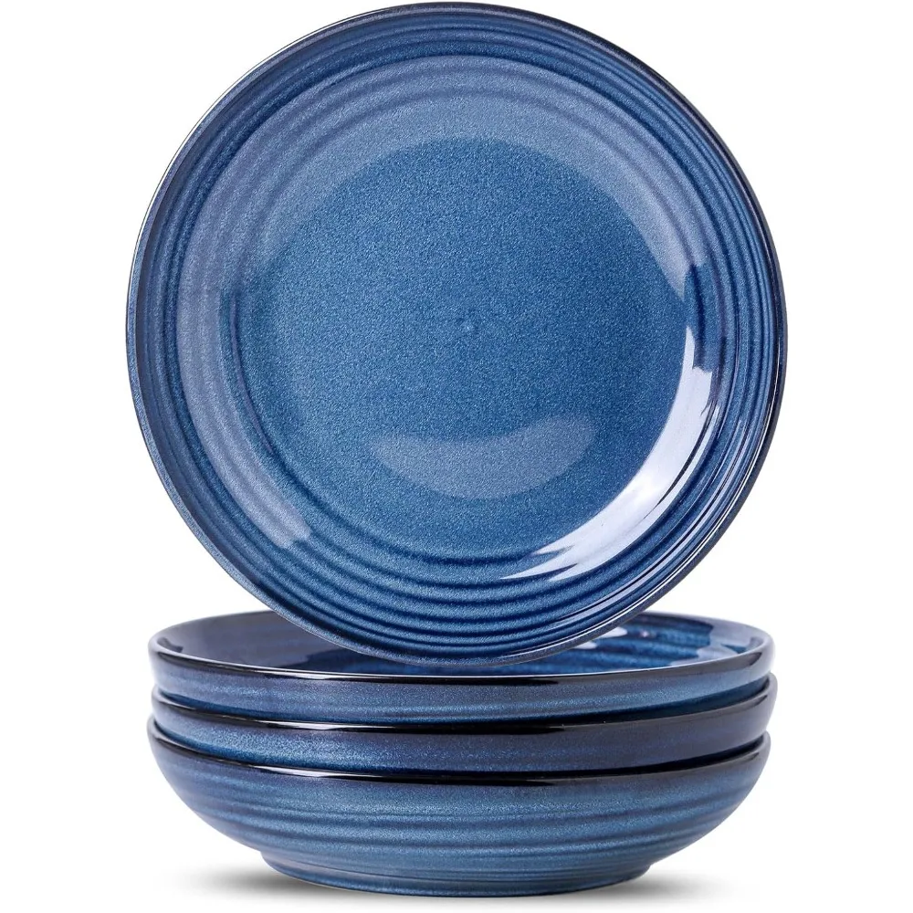 Ceramic Pasta Bowls, 8.7 Inch Serving Bowls for Salad, 32oz Soup & Fruit, Set of 4,Microwave & Dishwasher Safe, Dinnerware for
Ceramic Pasta Bowls, 8.7 Inch Serving Bowls for Salad, 32oz Soup & Fruit, Set of 4,Microwave & Dishwasher Safe, Dinnerware for