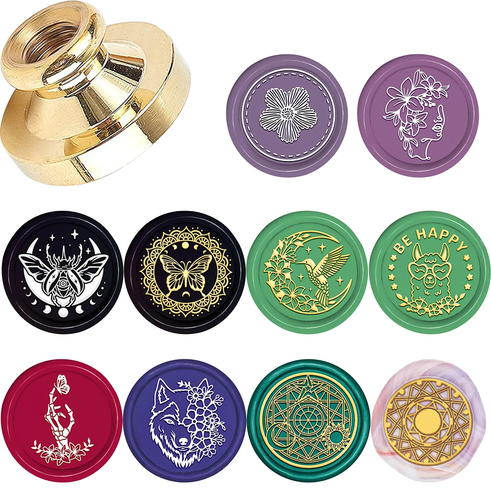 Animal and Striped Wax Seal Stamp 25 Mm Brass Head Diy Craft Supplies Scrapbooking Christmas Wedding Invitation Decoration
Animal and Striped Wax Seal Stamp 25 Mm Brass Head Diy Craft Supplies Scrapbooking Christmas Wedding Invitation Decoration