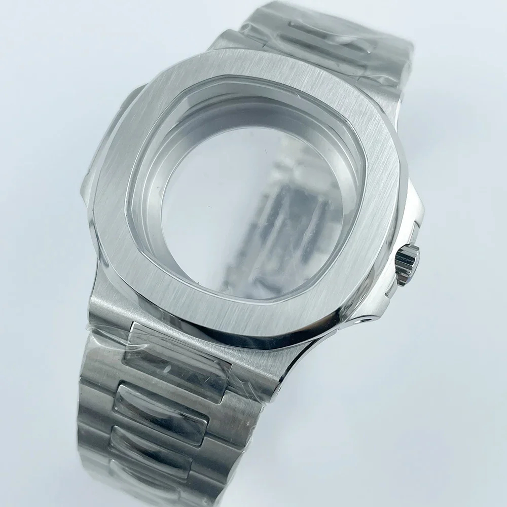 40mm NH35 Watch Case Nautilu Homage Sapphire Crystal Fit NH35A Miyota8215 5BAR
40mm NH35 Watch Case Nautilu Homage Sapphire Crystal Fit NH35A Miyota8215 5BAR