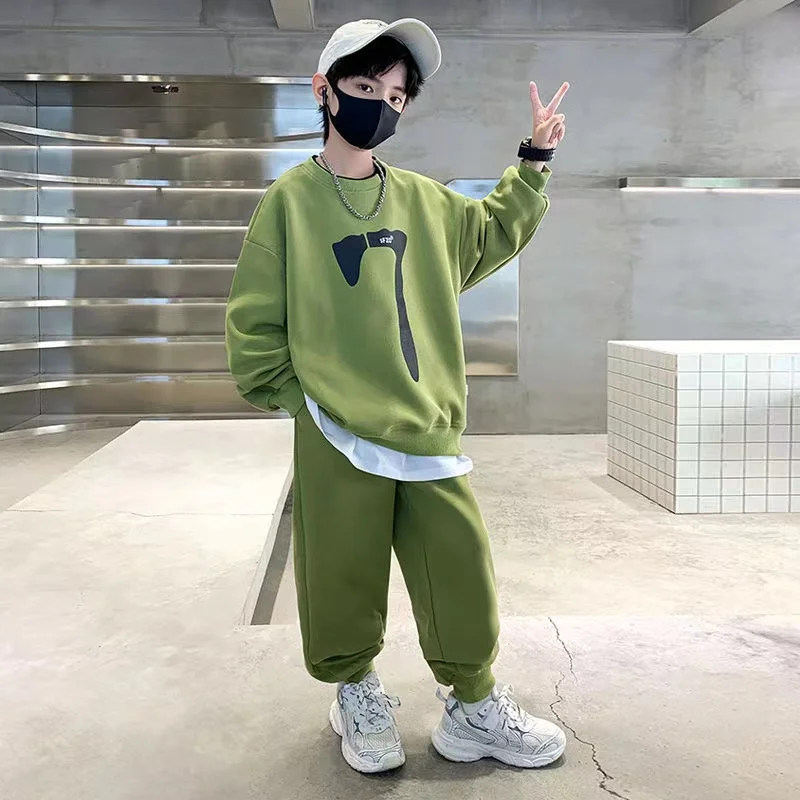 Spring Autumn Children Clothes Boys Boy Sports Suit Boy Clothes Children Clothing Sets T-shirt+Pant 2PCS 2024 New Kids Outfits
Spring Autumn Children Clothes Boys Boy Sports Suit Boy Clothes Children Clothing Sets T-shirt+Pant 2PCS 2024 New Kids Outfits