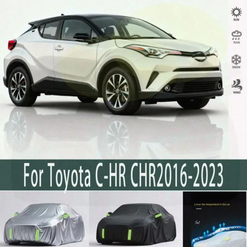 For Outdoor Protection & Waterproof for Toyota C HR 2016-2023 Sunshade Dustproof Exterior Accessories Car Covers
For Outdoor Protection & Waterproof for Toyota C HR 2016-2023 Sunshade Dustproof Exterior Accessories Car Covers