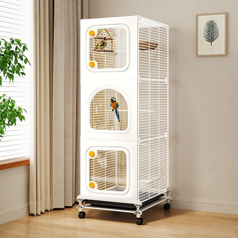 Birdcage Bold Encrypted Transparent Household Large Parrot Ecological Horizontal Silk Luxury Villa for: S-Small
Birdcage Bold Encrypted Transparent Household Large Parrot Ecological Horizontal Silk Luxury Villa for: S-Small