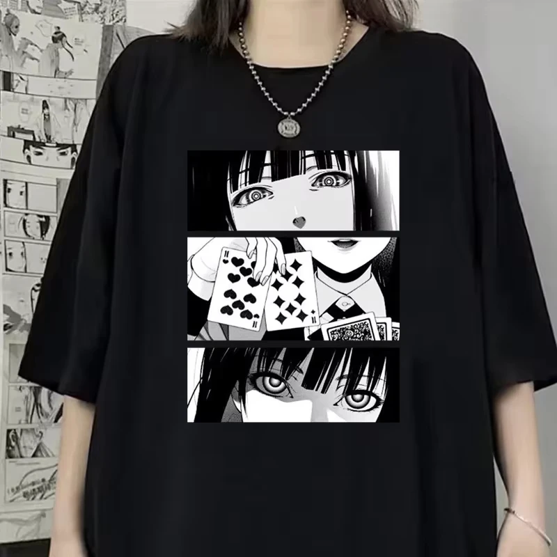 Футболка с принтом японского аниме для мужчин и женщин, повседневная футболка в стиле ретро, летняя высококачественная хлопковая футболка, дышащие топы
Футболка с принтом японского аниме для мужчин и женщин, повседневная футболка в стиле ретро, летняя высококачественная хлопковая футболка, дышащие топы