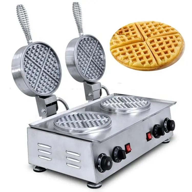 Non Stick Professional Heavy Duty Electric Double Waffle Machine
Non Stick Professional Heavy Duty Electric Double Waffle Machine