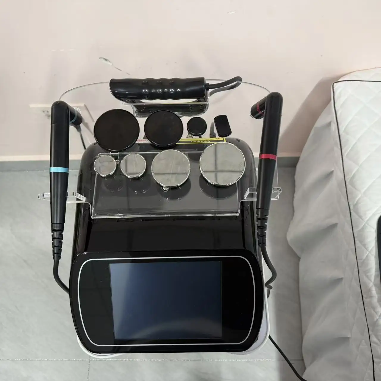 Latest 448K Physio Therapy Beauty Machine with Roller Technology for Pain Relief and Skin Care in Beauty Salons
Latest 448K Physio Therapy Beauty Machine with Roller Technology for Pain Relief and Skin Care in Beauty Salons