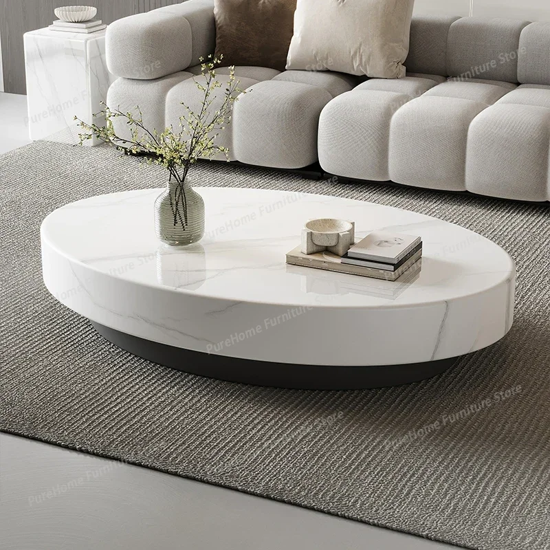 Italian Modern Oval Coffee table Neutral Luxury Trendy Stone Top Coffee Table Unique European Show Designer Modern Mesa Auxiliar
Italian Modern Oval Coffee table Neutral Luxury Trendy Stone Top Coffee Table Unique European Show Designer Modern Mesa Auxiliar