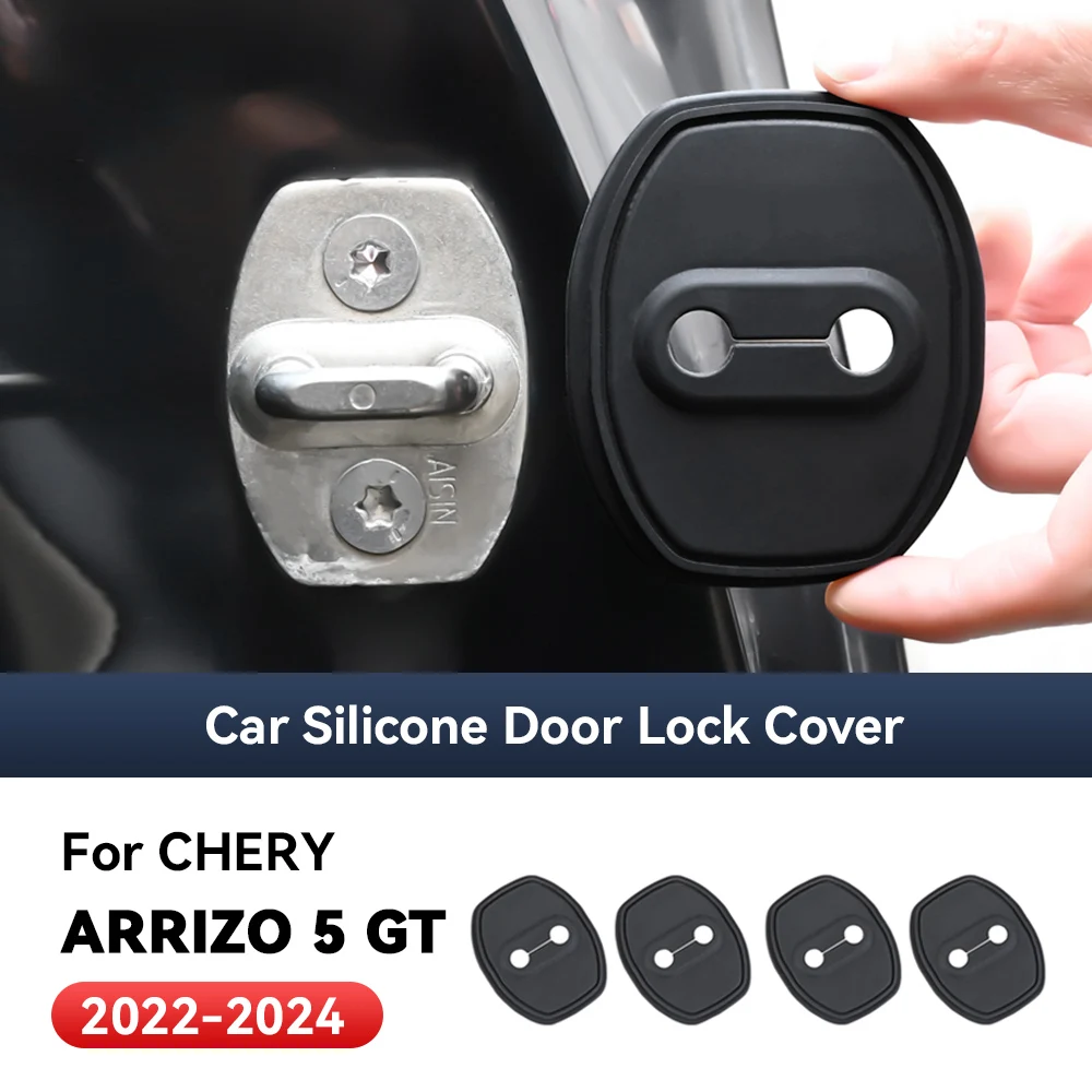 4pcs Car Decorat Accessories Silicone Protecte Auto Door Lock Latch Shock Absorber Cover For CHERY ARRIZO 5 GT 2022-2024
4pcs Car Decorat Accessories Silicone Protecte Auto Door Lock Latch Shock Absorber Cover For CHERY ARRIZO 5 GT 2022-2024