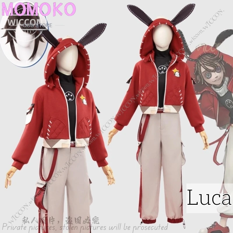 Парик для косплея Luca Balsa, новый костюм персонажа из игры «V» для ролевых игр, повседневный наряд комиксов, Боевая Маскировка на Хэллоуин
Парик для косплея Luca Balsa, новый костюм персонажа из игры «V» для ролевых игр, повседневный наряд комиксов, Боевая Маскировка на Хэллоуин