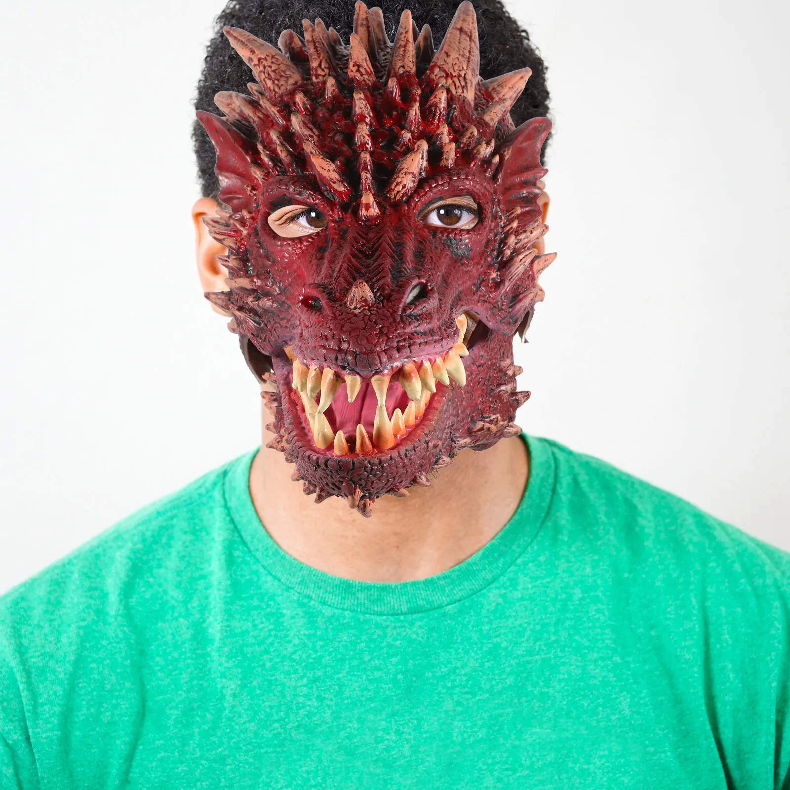 Halloween Dinosaur Mask Horrible 3D Animal Cosplay Costume Accessory Lightweight Comfortable Party Performance Decoration
Halloween Dinosaur Mask Horrible 3D Animal Cosplay Costume Accessory Lightweight Comfortable Party Performance Decoration