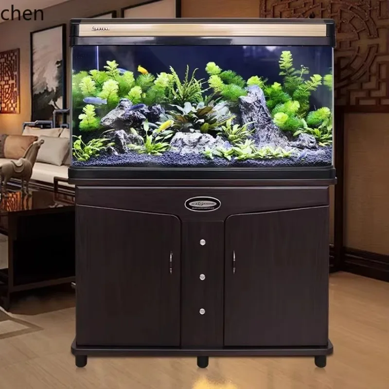 DSA aquarium living room home desktop widening water-free medium and large ecological floor goldfish tank
DSA aquarium living room home desktop widening water-free medium and large ecological floor goldfish tank