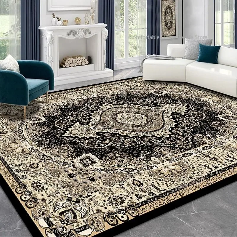Retro Persian Style Carpet for Living Room Home Decoration Lounge Rug Soft Bedroom Carpet Non-slip Bedside Washable Mats
Retro Persian Style Carpet for Living Room Home Decoration Lounge Rug Soft Bedroom Carpet Non-slip Bedside Washable Mats