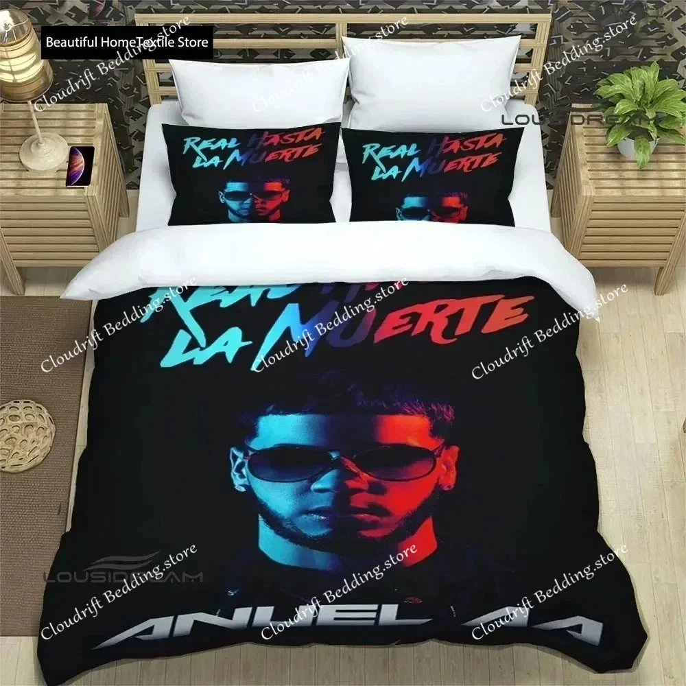 Rapper Anuel AA Printed Bedding Sets Exquisite Bed Supplies Set Duvet Cover Bed Comforter Set Bedding Set Luxury Birthday Gift
Rapper Anuel AA Printed Bedding Sets Exquisite Bed Supplies Set Duvet Cover Bed Comforter Set Bedding Set Luxury Birthday Gift
