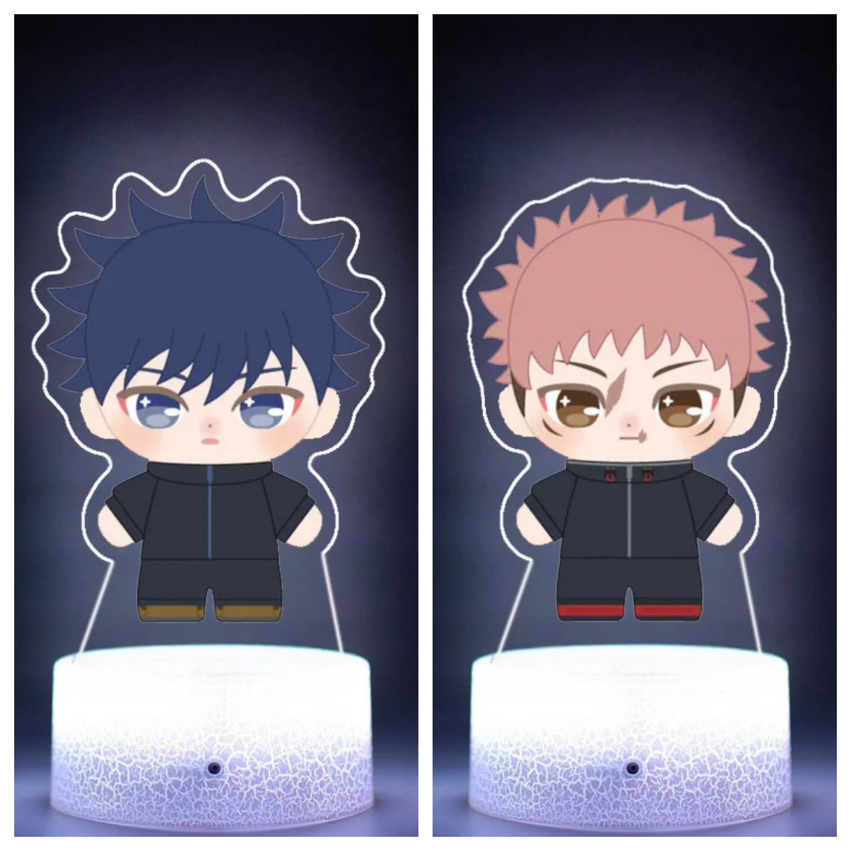 Acrylic Anime Cartoons Night Light for Jjk Megumi Fushiguro Bedroom Desktop Standee Atmosphere Creativity Figure Decoration Gift
Acrylic Anime Cartoons Night Light for Jjk Megumi Fushiguro Bedroom Desktop Standee Atmosphere Creativity Figure Decoration Gift