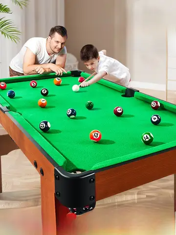 Large Size Foldable Billiard Table for Home Indoor Use, for Adults, Recreation and Fitness Enthusiasts