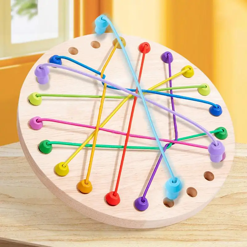 New Children Rope Knots Sensory Board Game Logical Thinking Challenge Twisted Connected Line Brain Strategy Fun Table Game
New Children Rope Knots Sensory Board Game Logical Thinking Challenge Twisted Connected Line Brain Strategy Fun Table Game