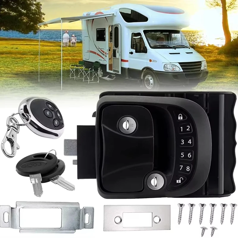 RV Keyless Entry Door Lock Light Weight Wireless Remote Control for Camper Trailers Caravan Latch Replacement
RV Keyless Entry Door Lock Light Weight Wireless Remote Control for Camper Trailers Caravan Latch Replacement