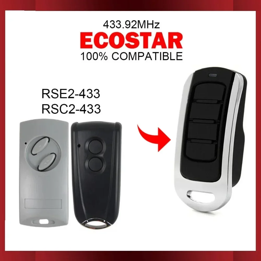 For Hormann ECOSTAR RSC2 RSE2 Garage Door Remote Control 433.92MHz Replacement For Liftronic 500 700 800 Gtae Door Opener
For Hormann ECOSTAR RSC2 RSE2 Garage Door Remote Control 433.92MHz Replacement For Liftronic 500 700 800 Gtae Door Opener
