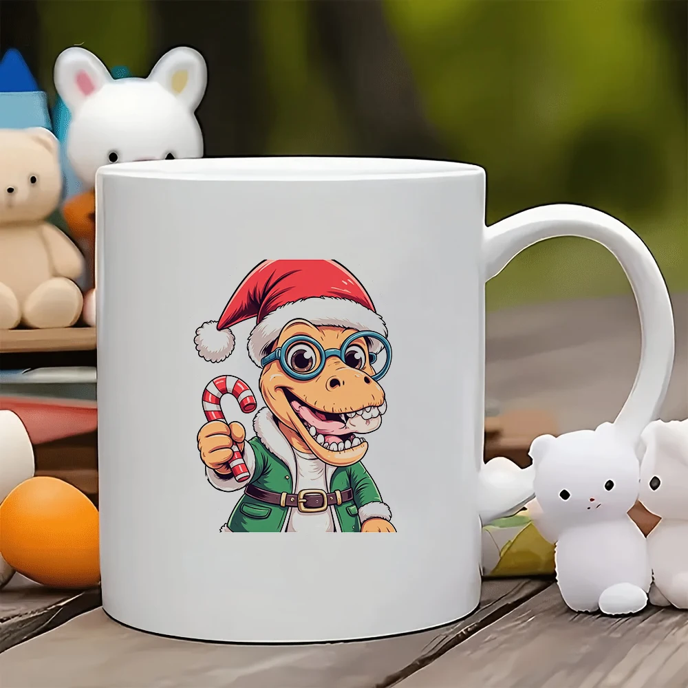 Cartoon Dinosaur Christmas Hat Mug 11OZ Kids Cup Family Office Coffee Cup Christmas Gift Creative Home Decor
Cartoon Dinosaur Christmas Hat Mug 11OZ Kids Cup Family Office Coffee Cup Christmas Gift Creative Home Decor