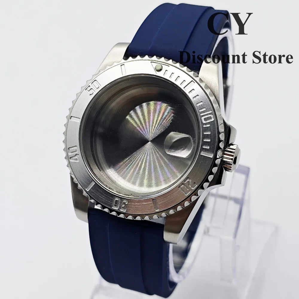 RICHUS NH35 Watch Case Silver 40mm Sapphire Crystal Watch Case Fit NH35 ETA2824 ST2130 Miyota82-DG Movement Watch Accessories
RICHUS NH35 Watch Case Silver 40mm Sapphire Crystal Watch Case Fit NH35 ETA2824 ST2130 Miyota82-DG Movement Watch Accessories