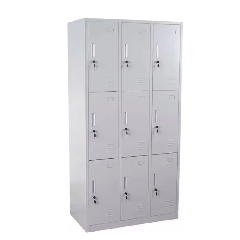 9-Door Modern Steel Lockable Durable Bedroom Wardrobe with Easy Assembly Large Capacity for Home Hospital School Gym Hotel
9-Door Modern Steel Lockable Durable Bedroom Wardrobe with Easy Assembly Large Capacity for Home Hospital School Gym Hotel