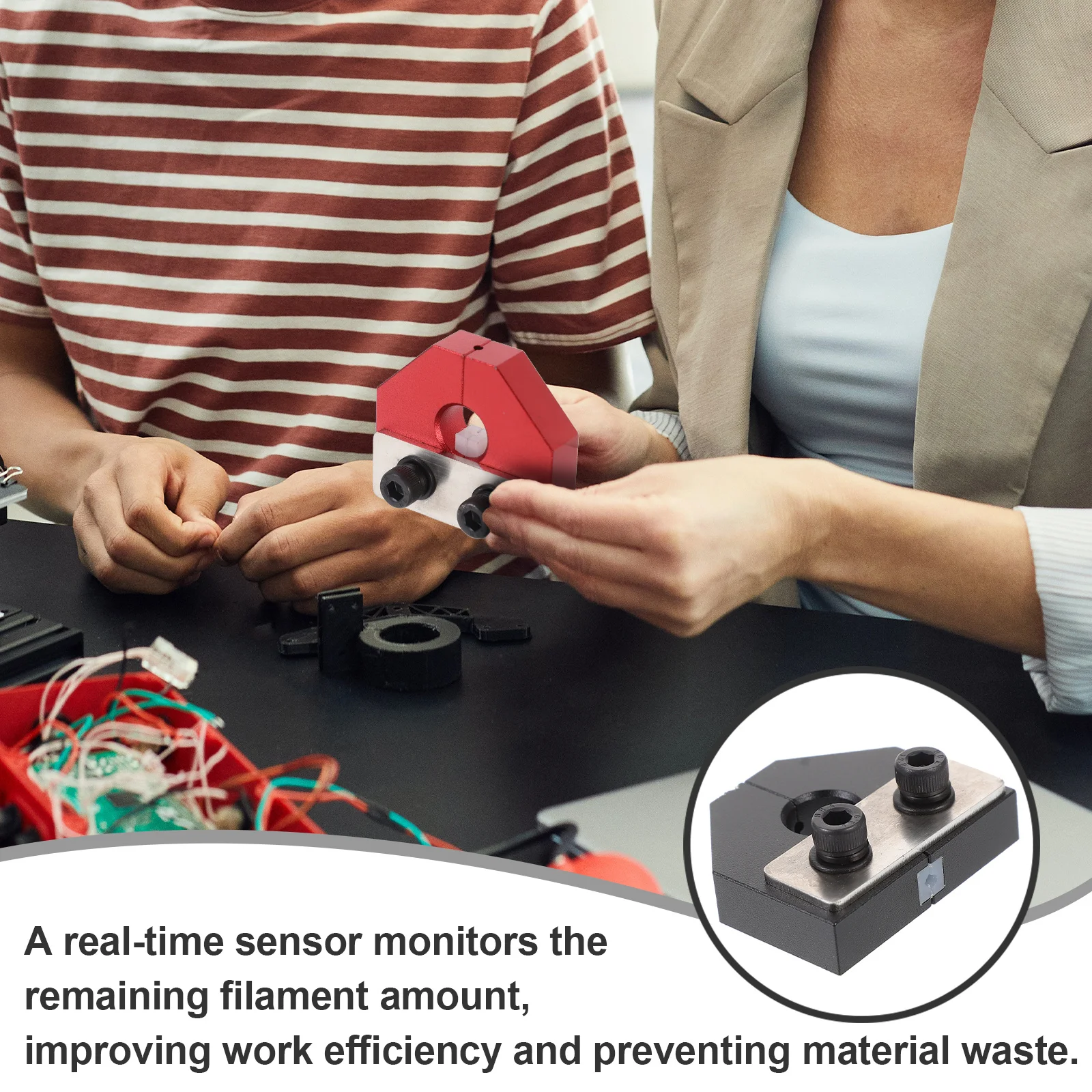 Filament Welder 3D Printer Replacement Connector Sensor Accurate Temperature Control for Precise Filament Splicing 3D Printer
Filament Welder 3D Printer Replacement Connector Sensor Accurate Temperature Control for Precise Filament Splicing 3D Printer