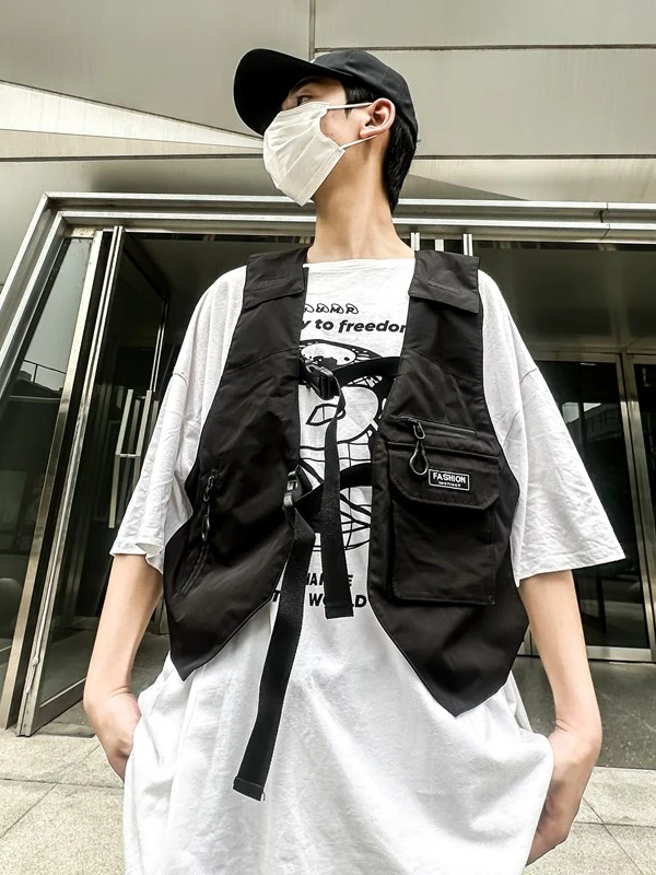 Tactical Thin Vest Bapa Men's Outdoor Mobile Phone Bag Casual Ox Cloth Main ket Zipper Closure Youth Leisure Bag
Tactical Thin Vest Bapa Men's Outdoor Mobile Phone Bag Casual Ox Cloth Main ket Zipper Closure Youth Leisure Bag