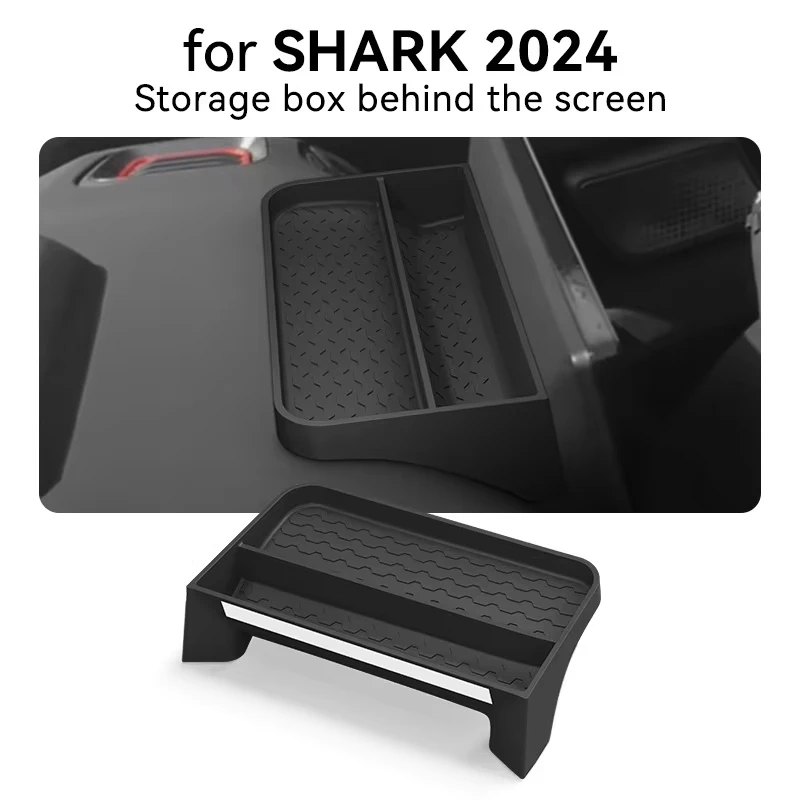 For BYD Shark 6 2024 2025 Car Behind Instrument Screen Silicone Storage Box Phone Holder Anti-slip Organizer Box Car Accessories
For BYD Shark 6 2024 2025 Car Behind Instrument Screen Silicone Storage Box Phone Holder Anti-slip Organizer Box Car Accessories