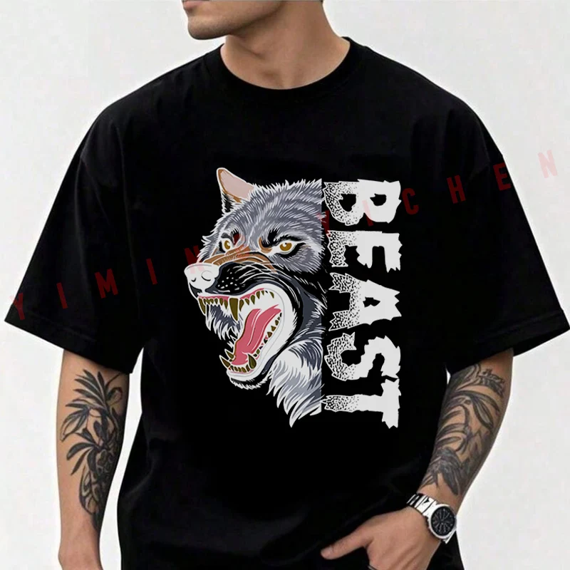 Wild Angry Wolf Design Motorcycle Cotton Casual T-shirts Mens Summer Cycling Sportswear Top Tees 2026
Wild Angry Wolf Design Motorcycle Cotton Casual T-shirts Mens Summer Cycling Sportswear Top Tees 2026