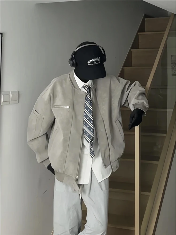 Мужская куртка из матовой окрашенной кожи, в стиле американского пилота, Cleanfit, для бейсбола, весна-осень, ветрозащитная верхняя одежда
Мужская куртка из матовой окрашенной кожи, в стиле американского пилота, Cleanfit, для бейсбола, весна-осень, ветрозащитная верхняя одежда