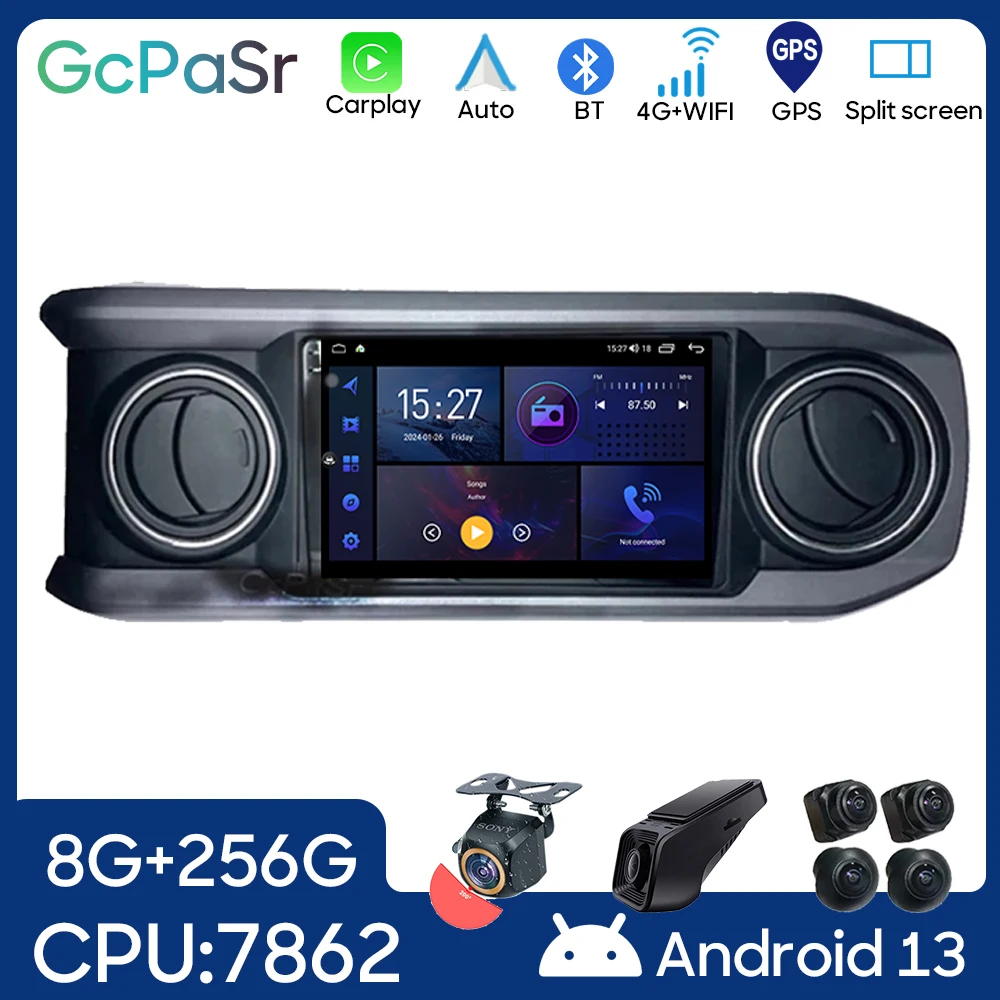 Car Radio For Toyota Tacoma N300 2015 - 2021 Android Auto Carplay 4G GPS Navigation Multimedia Stereo Player 5G WIFI No 2din DVD
Car Radio For Toyota Tacoma N300 2015 - 2021 Android Auto Carplay 4G GPS Navigation Multimedia Stereo Player 5G WIFI No 2din DVD