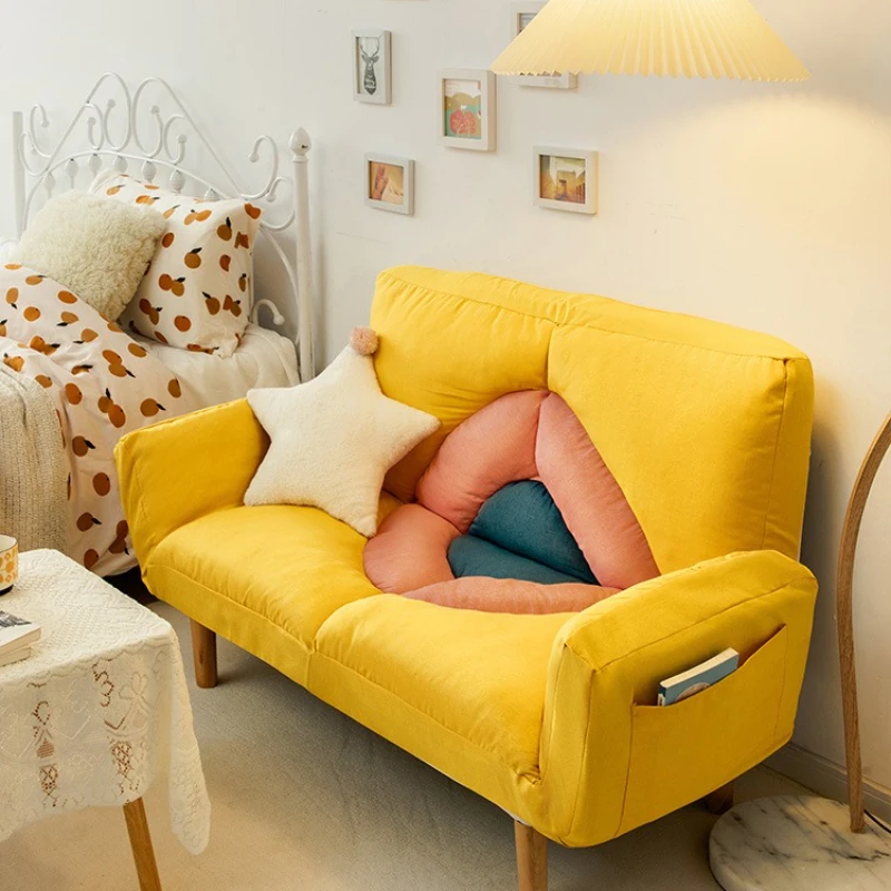 Lazy sofa reclining and sleeping rental room bedroom small sofa living room double fabric small apartment
Lazy sofa reclining and sleeping rental room bedroom small sofa living room double fabric small apartment