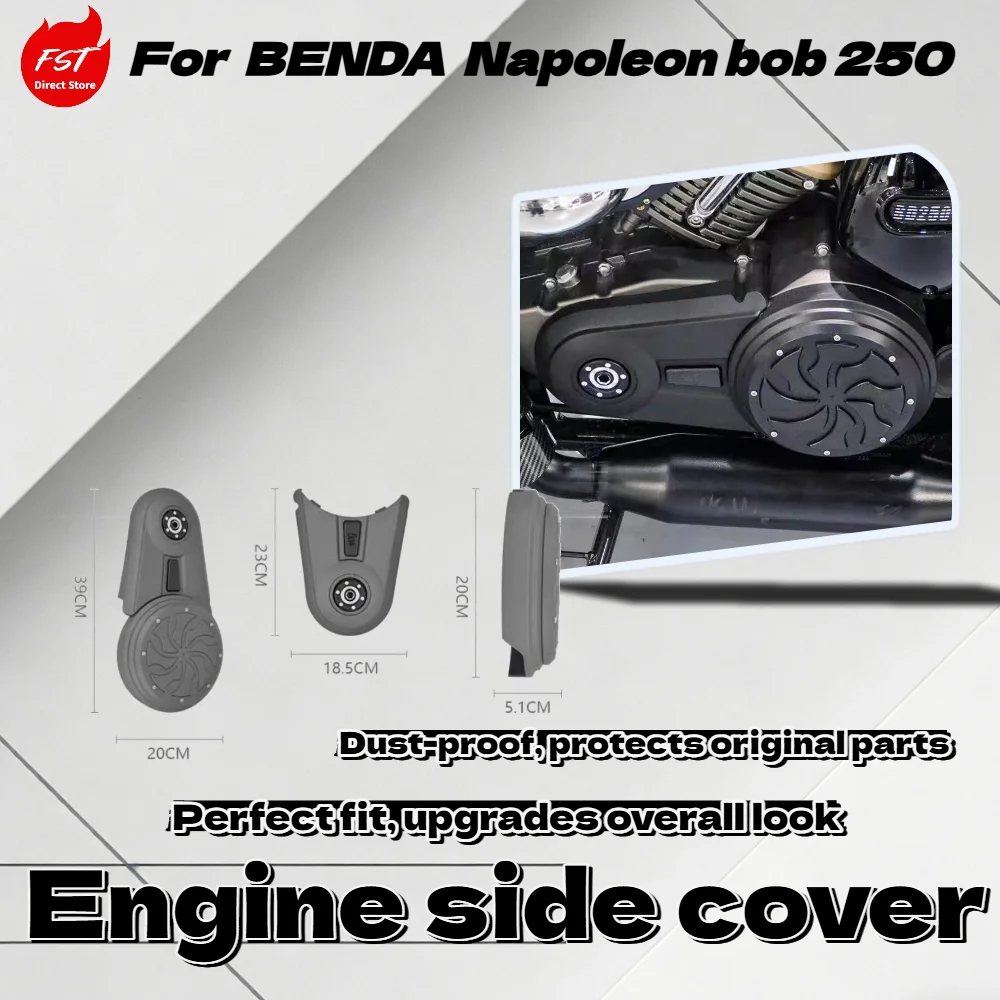 For Benda Napoleon 250 Greystone Engine Flywheel Cover Belt Side Panel Decorative Protector Mod Accessories
For Benda Napoleon 250 Greystone Engine Flywheel Cover Belt Side Panel Decorative Protector Mod Accessories