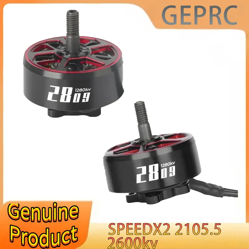 GEPRC SPEEDX2 2105.5 Brushless Motor 3450KV 2650KV 3-4S Motor 1.5mm for 3-5inch Toothpick Mini Long Range Drones
GEPRC SPEEDX2 2105.5 Brushless Motor 3450KV 2650KV 3-4S Motor 1.5mm for 3-5inch Toothpick Mini Long Range Drones