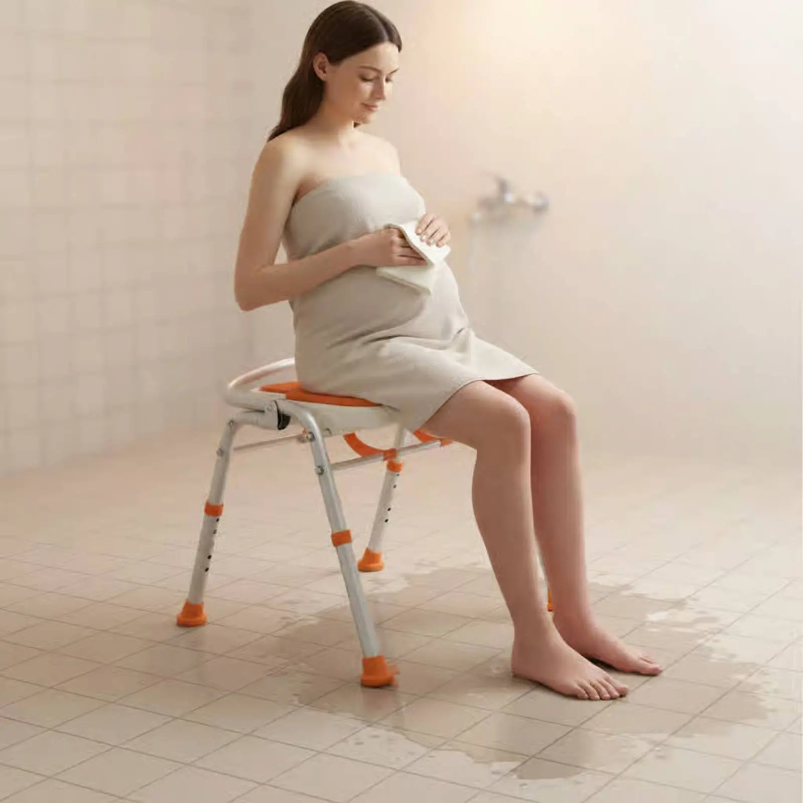 Folding Shower Chair Foldable Elderly Shower Bench Adjustable Bath Seat No Assembly Required Bathroom Safety Aid for Disabled
Folding Shower Chair Foldable Elderly Shower Bench Adjustable Bath Seat No Assembly Required Bathroom Safety Aid for Disabled