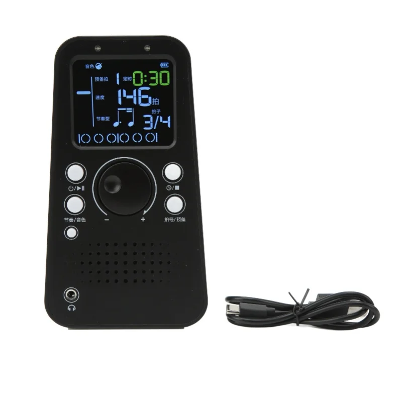 Electronic Digital Metronome Universal Smart Bluetooth Metronome For Guitar Piano Drum Violin Instrument Black
Electronic Digital Metronome Universal Smart Bluetooth Metronome For Guitar Piano Drum Violin Instrument Black