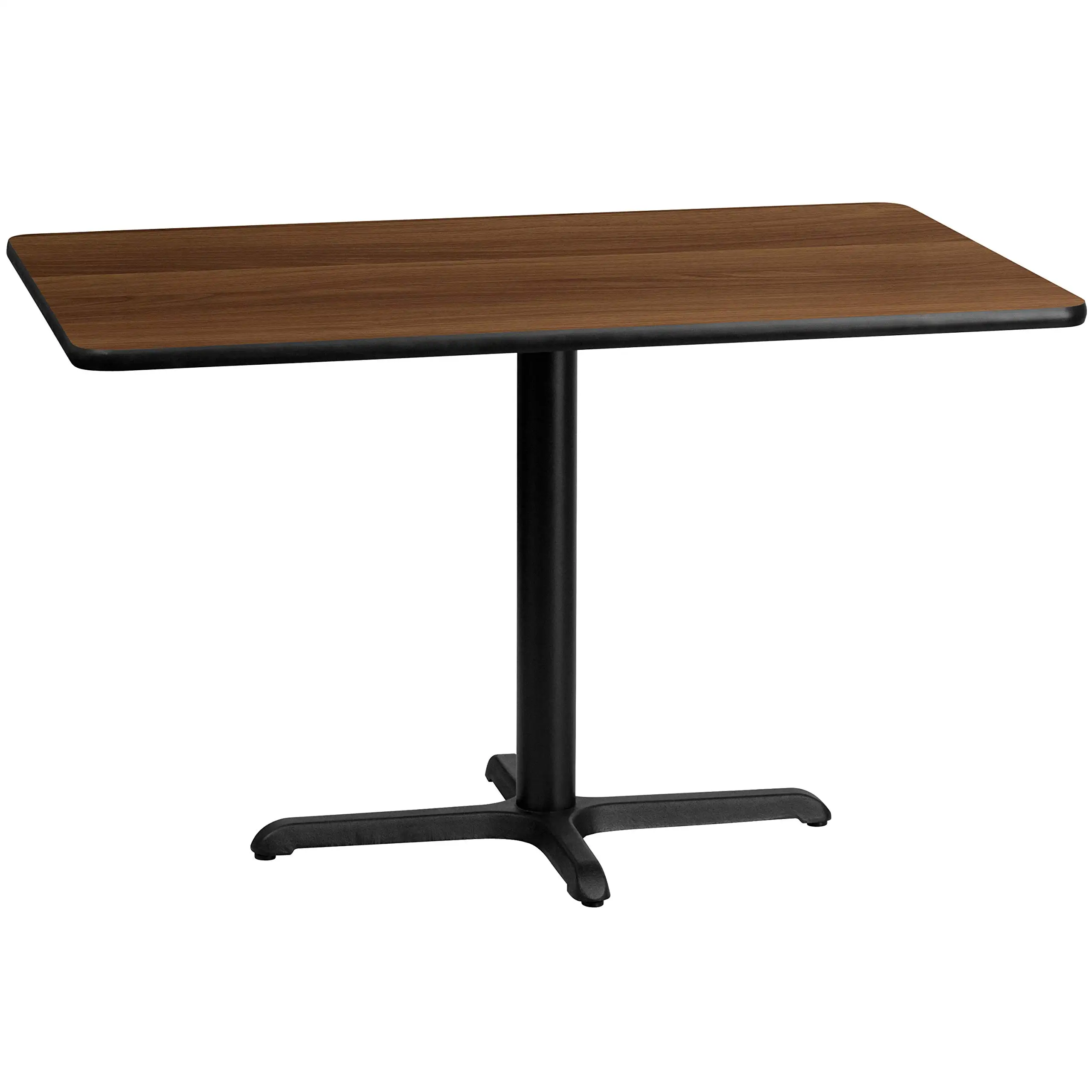 Rectangular Laminate Table With Black Finish, 30x48 Inch Top And 23.5x29.5 Inch X-Base Support
Rectangular Laminate Table With Black Finish, 30x48 Inch Top And 23.5x29.5 Inch X-Base Support