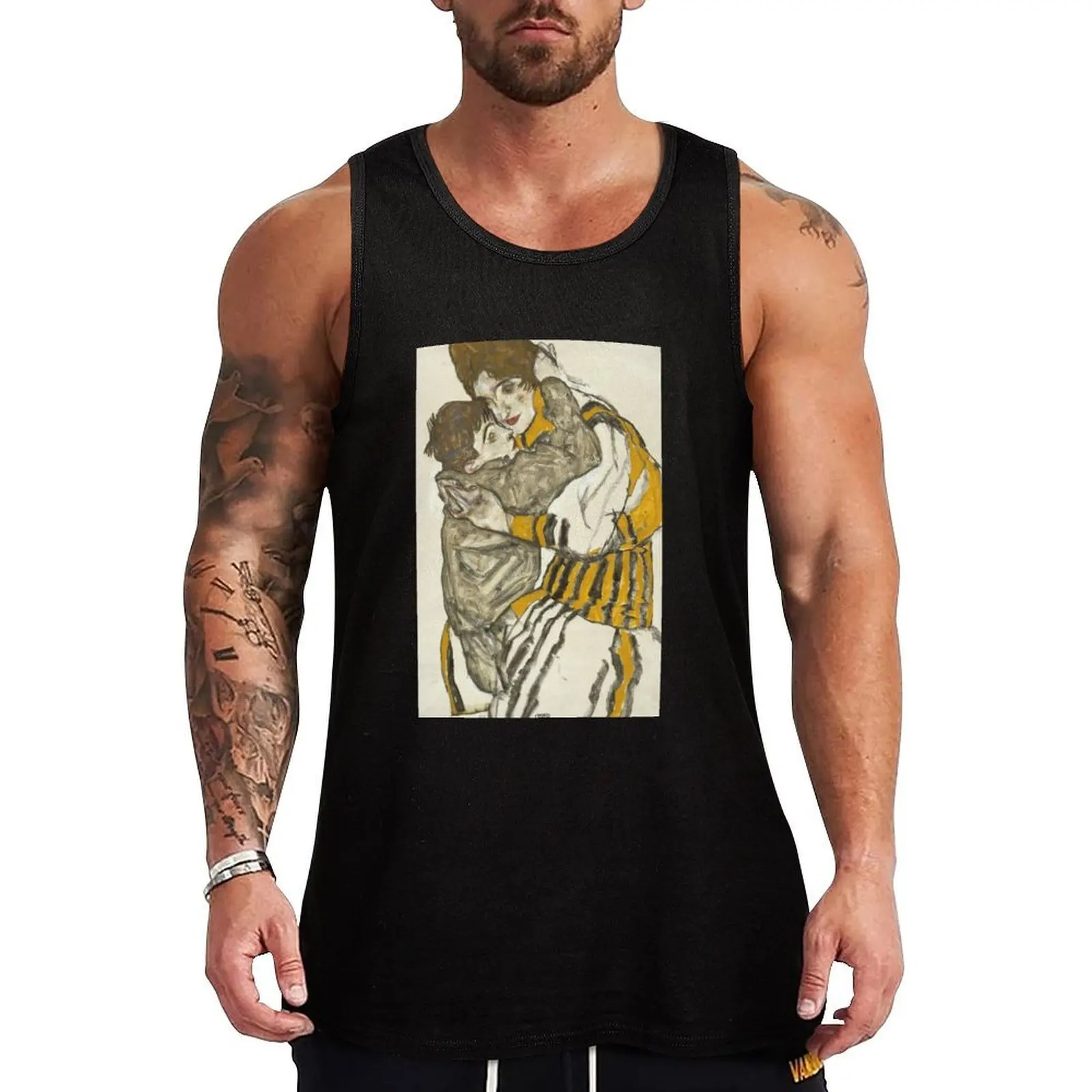 Egon Schiele Schiele’s Wife with Her Little Nephew Tank Top Quick Dry Running Tank Top Sleeveless Sports Shirt
Egon Schiele Schiele’s Wife with Her Little Nephew Tank Top Quick Dry Running Tank Top Sleeveless Sports Shirt