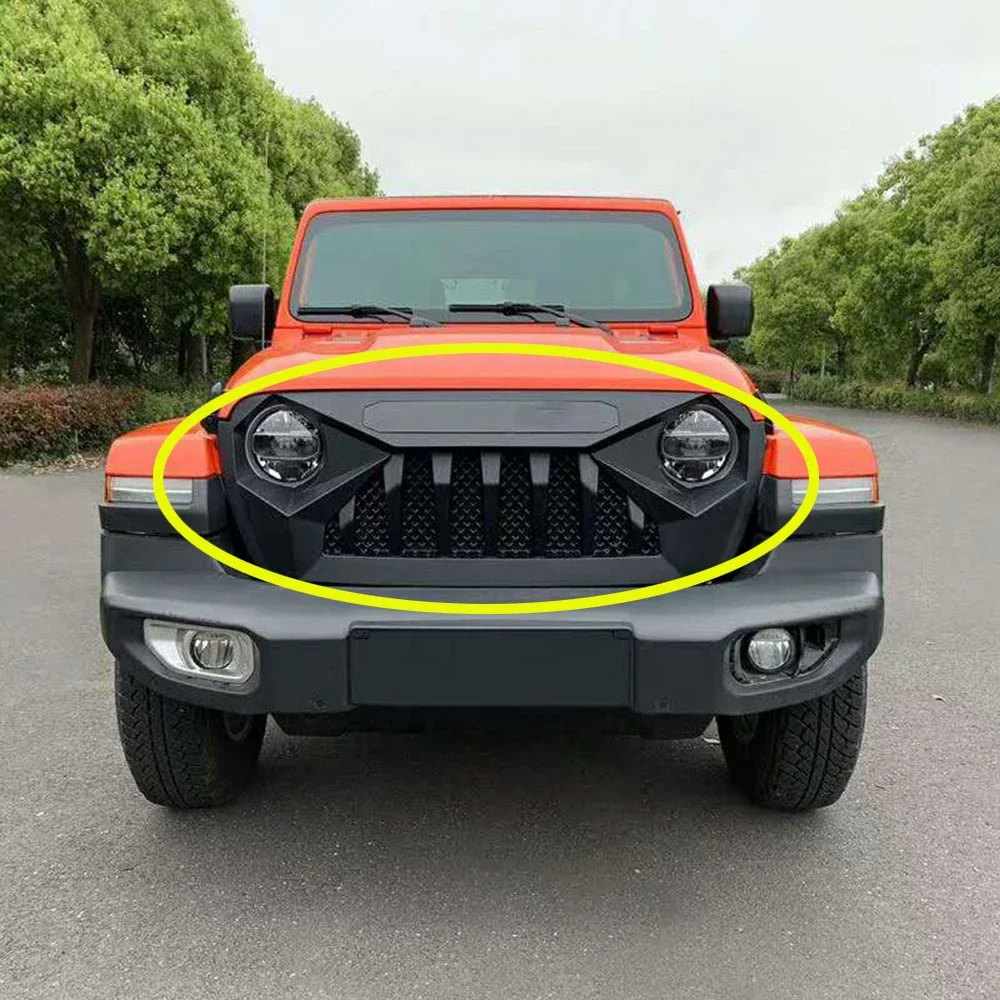 LantSun JL1096 Front Grille Black ABS Grill Car Accessories for Jeep Wrangler JL 2018+ 1PC
LantSun JL1096 Front Grille Black ABS Grill Car Accessories for Jeep Wrangler JL 2018+ 1PC