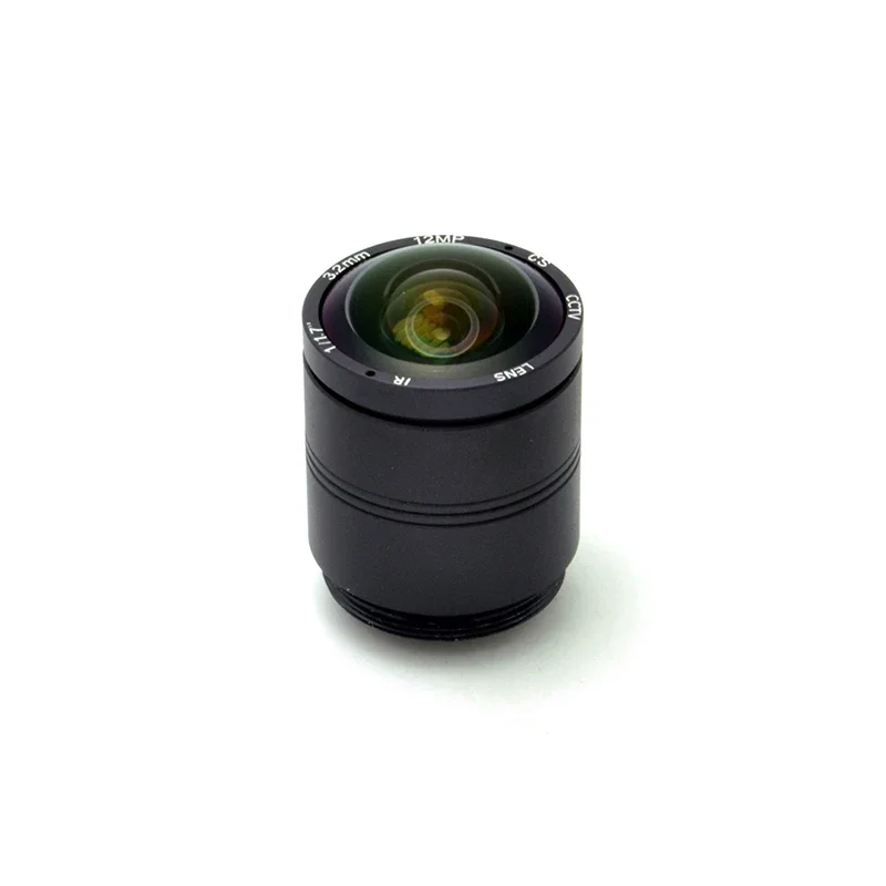 1/1.7" 3.2mm CS Mount Lens 12MP F2.0 Fixed Wide Angle 4K CCTV Lens For CCTV System Network Camera IP Security SL-0102
1/1.7" 3.2mm CS Mount Lens 12MP F2.0 Fixed Wide Angle 4K CCTV Lens For CCTV System Network Camera IP Security SL-0102