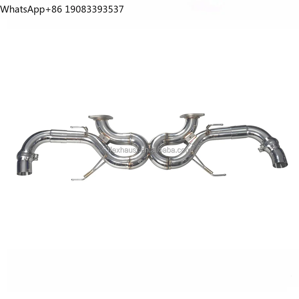 Stainless Steel Axle Exhaust Pipes for Aston Martin DB11 V12 5.2L
Stainless Steel Axle Exhaust Pipes for Aston Martin DB11 V12 5.2L