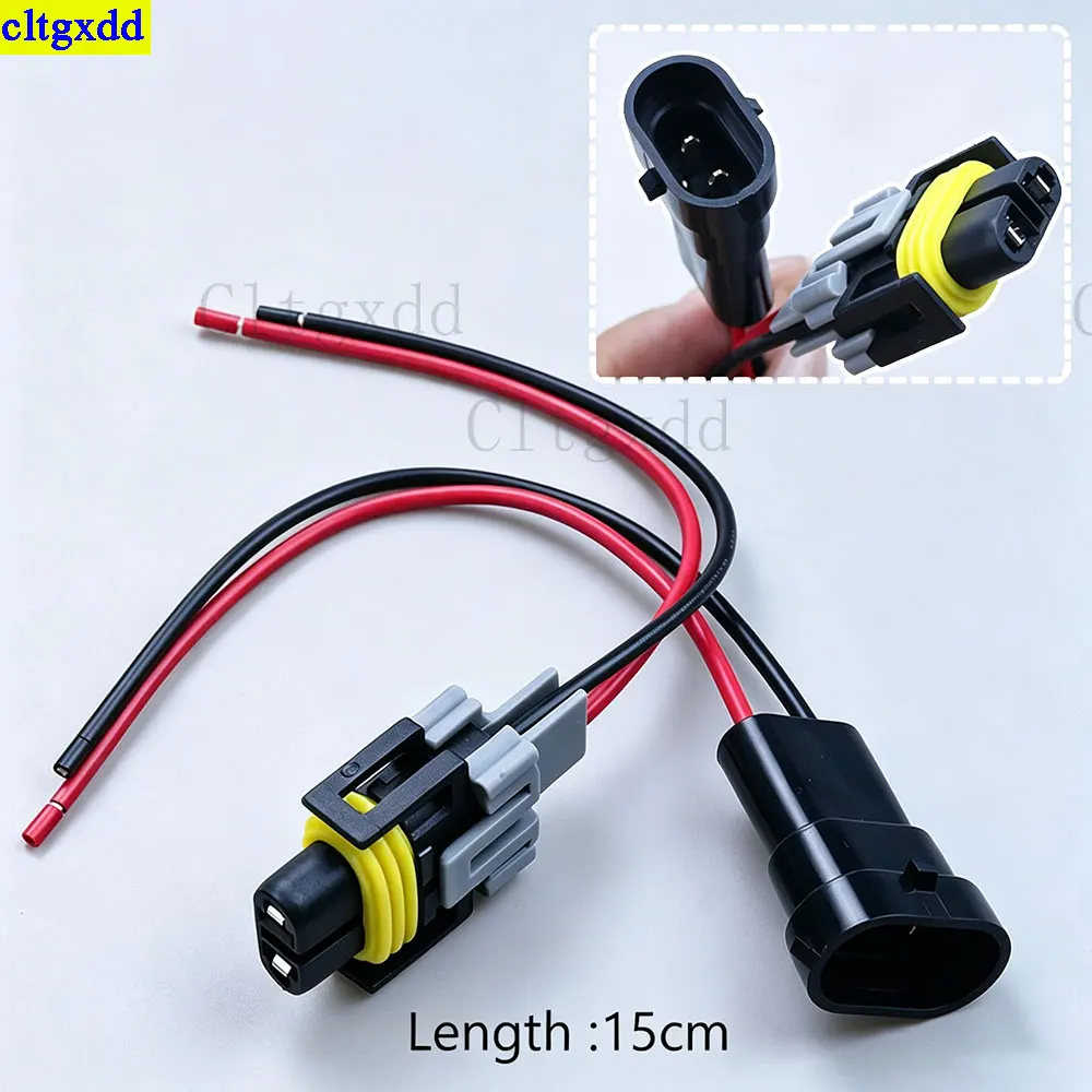 Cltgxdd 1 Piece 2-Pin Car Waterproof Connector H8 H9 H11 Bulb Headlight Socket Turn Signal Light Harness Plug 12124817 12124819
Cltgxdd 1 Piece 2-Pin Car Waterproof Connector H8 H9 H11 Bulb Headlight Socket Turn Signal Light Harness Plug 12124817 12124819