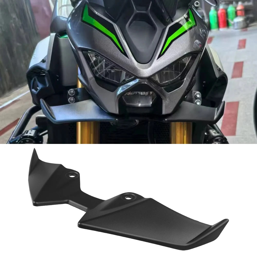 For Kawasaki Z500 2024-2026 Z900 2025 Z 500 900 SE Motorcycle Aerodynamic Front Spoiler Frontal Downforce Fairing Winglets Kit
For Kawasaki Z500 2024-2026 Z900 2025 Z 500 900 SE Motorcycle Aerodynamic Front Spoiler Frontal Downforce Fairing Winglets Kit