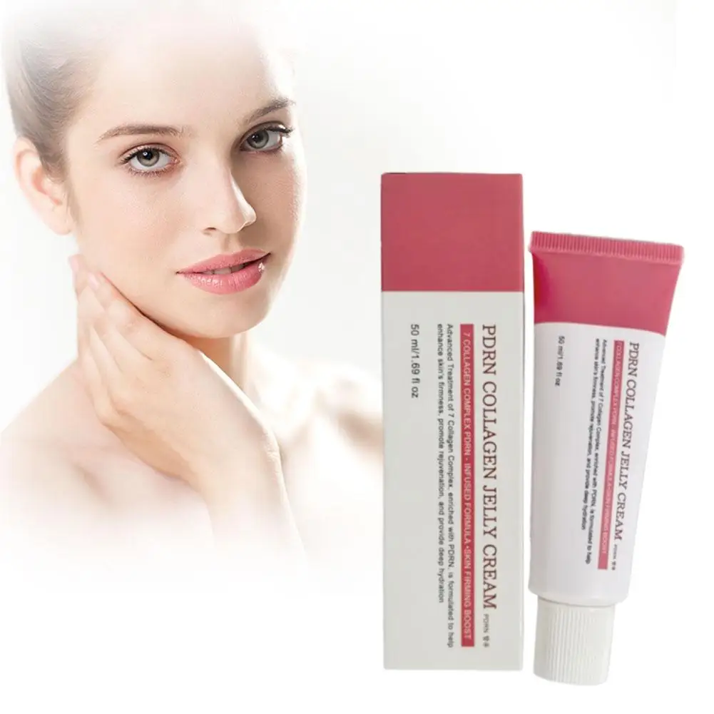 PDRN COLLAGEN JELLY CREAM 7-кратный коллагеновый протеин, восстанавливающий крем для лица против морщин, подтягивающий и осветляющий крем, корейский уход за кожей
PDRN COLLAGEN JELLY CREAM 7-кратный коллагеновый протеин, восстанавливающий крем для лица против морщин, подтягивающий и осветляющий крем, корейский уход за кожей