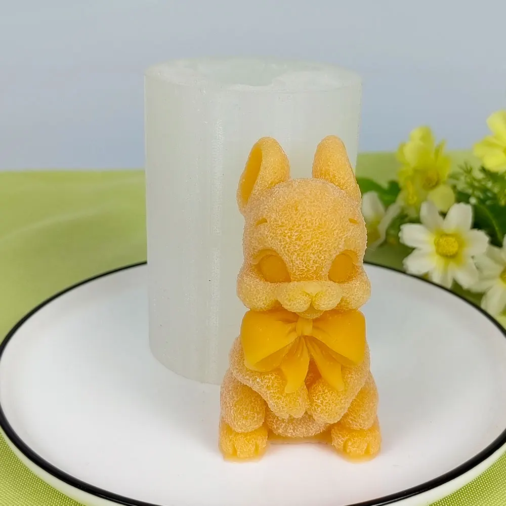 3D Animals Mold Bow Rabbit Moulds Silicone Candle Soap Molds Sitting Bunny Wedding Birthday DW0647
3D Animals Mold Bow Rabbit Moulds Silicone Candle Soap Molds Sitting Bunny Wedding Birthday DW0647